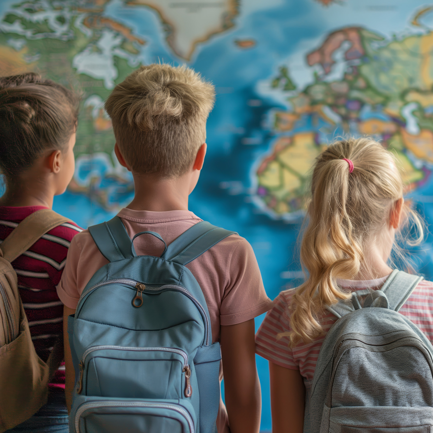 Studenti durante un viaggio d’istruzione